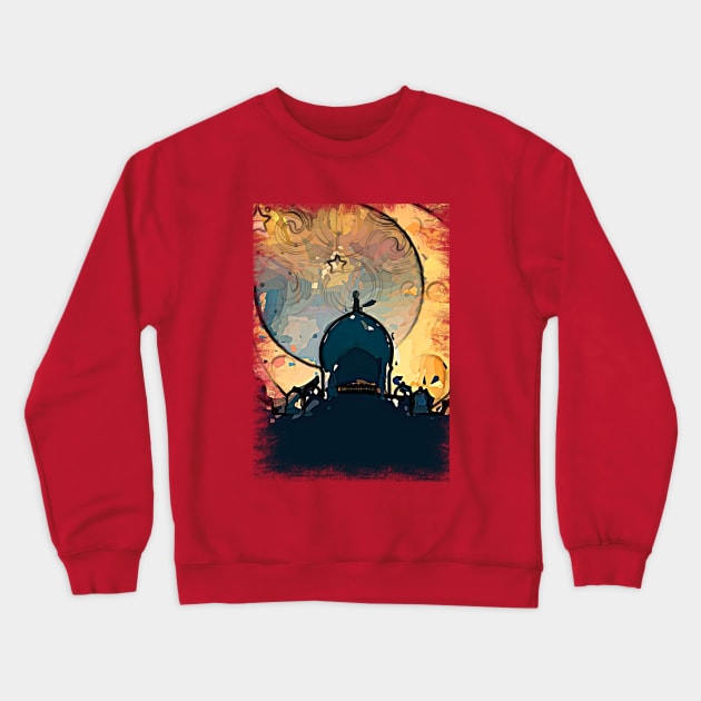 Arabic sky Crewneck Sweatshirt by FasBytes